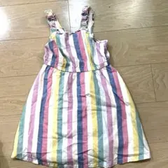 J.Crew ストライプ ノースリーブワンピース　5歳のサムネイル