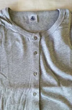 プチ・バトー カーディガン グレー