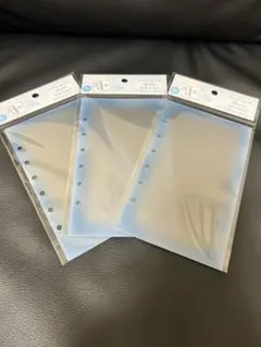 【クーリア正規品】とうめいシールシート3つセット ブルー