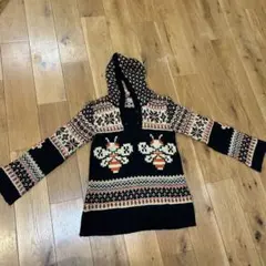 d*a様 NICOLE CLUB フード付きニットセーター