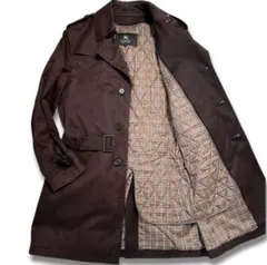 バーバリーブラックレーベル トレンチコート　ライナー付 2way ロゴ