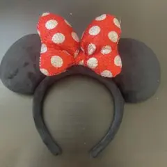 ミニーマウス風カチューシャ