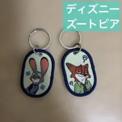 ズートピア ジュディ＆ニック キーホルダー 2点セット