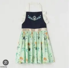 アナと雪の女王 子供用エプロン 100-110