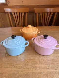 LE CREUSET ミニココット 3個セット アフタヌーンティーコラボ含む