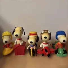 Snoopy スヌーピー フィギュア 5体セット