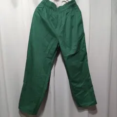ウィゴー ワイドシェフパンツ L グリーン　中古　匿名配送のサムネイル