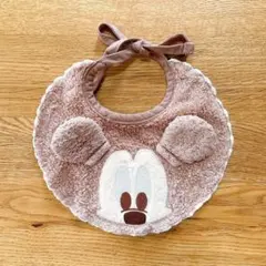ディズニー ミッキーマウス パイル地スタイ よだれかけのサムネイル