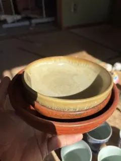 【陶印あり】和食器 小鉢・皿 まとめ売り 釉薬 古道具