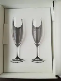 ４℃　シャンパングラス ワイングラス ペア