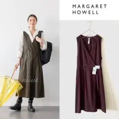 MHL. マーガレットハウエル Aライン コットンジャンパースカート
