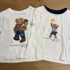 2着‼︎ Polo Bear Tシャツ 90cm ホワイト