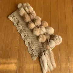 【美品】ストールマフラー