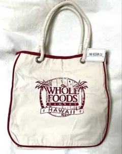 週末セール 【新品タグ付】Whole Foods トートバッグ　エコバッグ