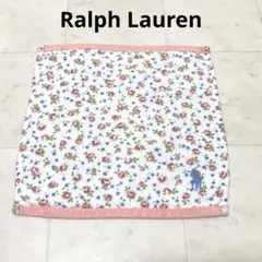 Ralph Lauren 花柄 タオルハンカチ 約25cm