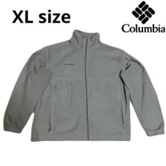 Columbia フリースジャケット XL size グレー