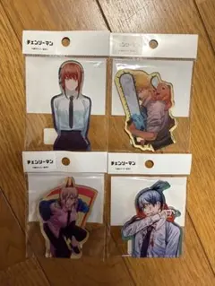 チェンソーマン キャラスタムステッカー デンジ パワー マキマ 早川アキ 4種