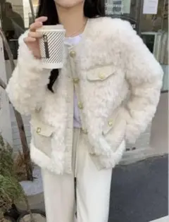 SHIEN ボアコート 新品未使用