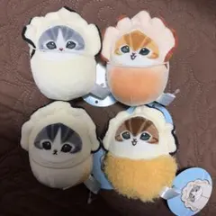 mofusand カキにゃん ぷにゃぷにゃマスコット 全4種セット