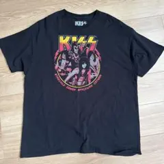 KISS バンドTシャツ ブラック XLサイズ