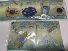 一番くじ デジモン -光と闇の衝突- F賞 アクリルチャーム セミコンプセット