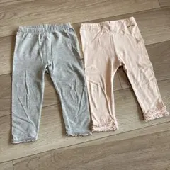 ミキハウス　baby GAPレギンス 2枚セット