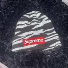 Supreme ビニー zebra beanie ￼