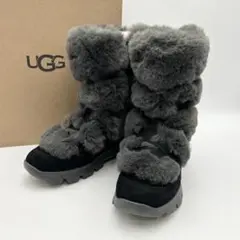 UGG　アグ　ミスティ　ブーツ　ムートンブーツ　ファー　グレー　25cm　箱
