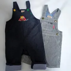 美品　ミキハウス　ロンパース　　80