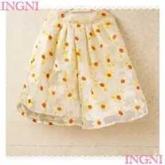 INGNI イング 花柄 フレアスカート ひざ丈のサムネイル