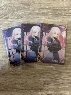 学マスウエハース3|十王星南3枚セット