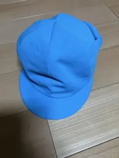 ジャクエツ　日よけ付き帽子 ブルー