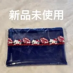 新品⭐︎近沢レース ユナイテッドアローズ キティ ポーチ ネイビー M 
