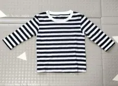 ストライプ 長袖Tシャツ サイズ80