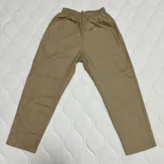GU ジーユー　シェフパンツ　ベージュ　130cm 331700