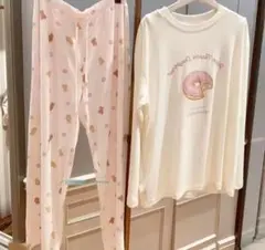 【新品】ジェラピケ　長袖ルームウェアgelatopiqué 上下セット