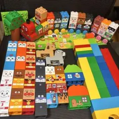 【まとめ売り】大人気！アンパンマンブロックセット1歳2歳3歳おもちゃバンダイ