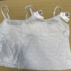 ユニクロ　エアリズム　ブラキャミソール　ヘザー　3XL 2枚セット