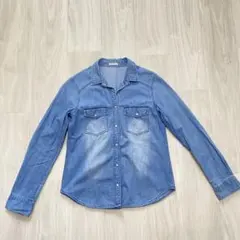 GU デニムシャツ XS
