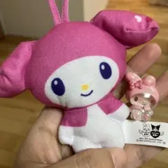 シール付き！サンリオ マイメロディ マスコット ぬいぐるみ　マクドナルド