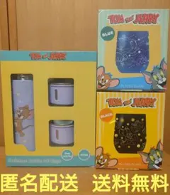 TOM＆JELLY トムとジェリー ステンレスボトル メッキグラス