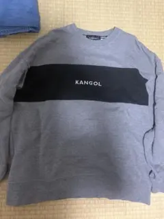 【最終値下げ】KANGOLグレー スウェット トレーナー