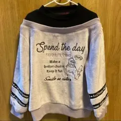 ボア トレーナー 120 トップス モコモコ