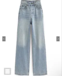 ストレートワイドデニムパンツ［cu533］