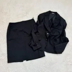 大きいサイズ✨青山　Nラインバイノゾミ　ストレッチ　スカートスーツ　13号