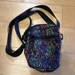 ポケモン 総柄 ショルダーバッグ ポシェット