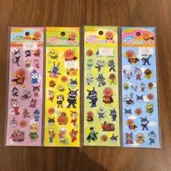 アンパンマンキャラクターシール4種セット