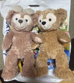 【ダッフィー＆シェリーメイ】ぬいぐるみセット Sサイズ