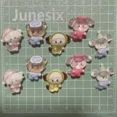 パジャマmikkoネイルパーツ10個セット