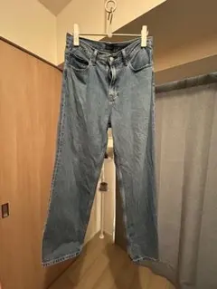 UNIQLO レディース デニムパンツ ブルー 31インチ